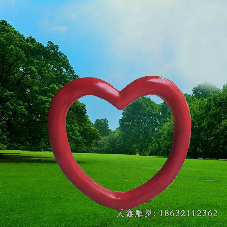不锈钢公园景观雕塑 (2)