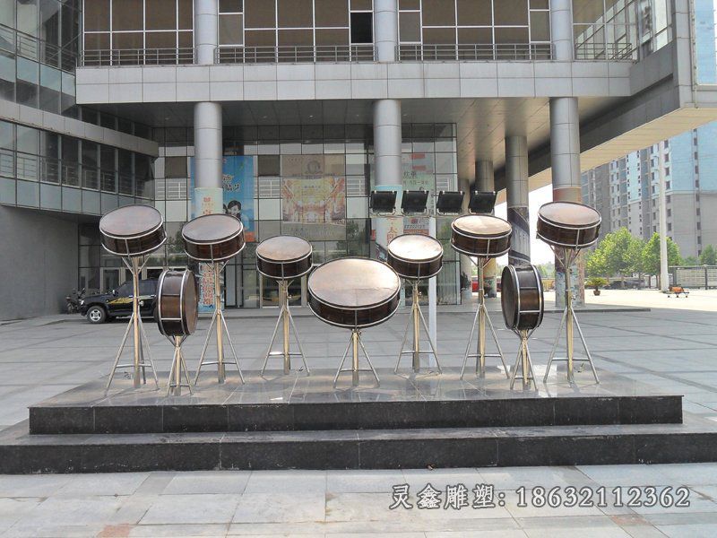 不锈钢城市景观雕塑 (34)