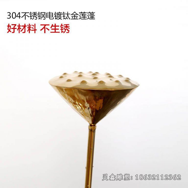 不锈钢荷花雕塑 (68)