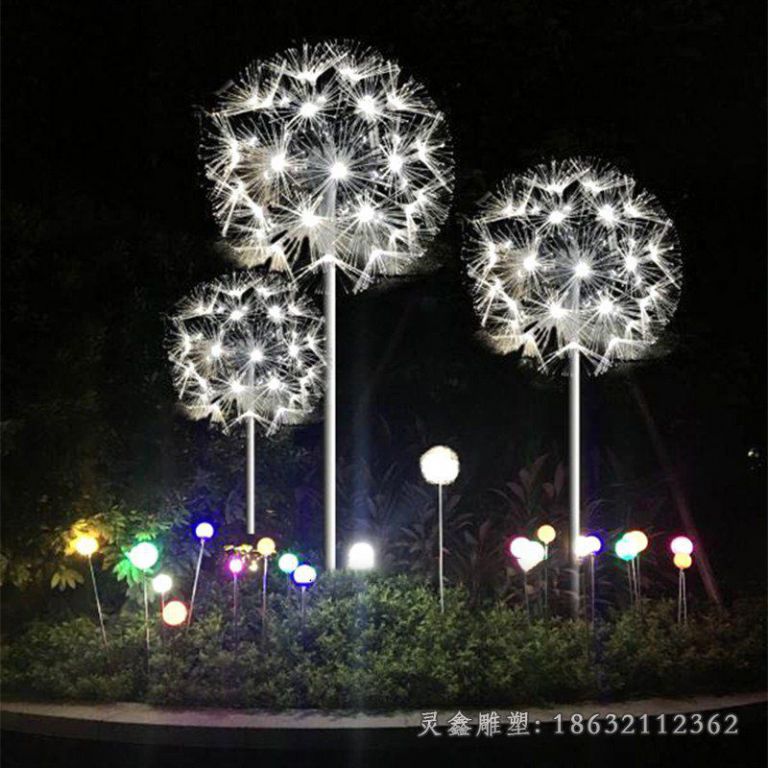 不锈钢蒲公英雕塑 (28)