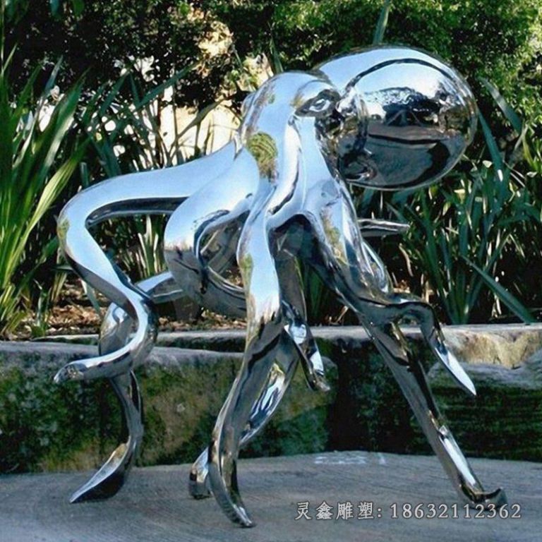 不锈钢章鱼雕塑 (1)[1]