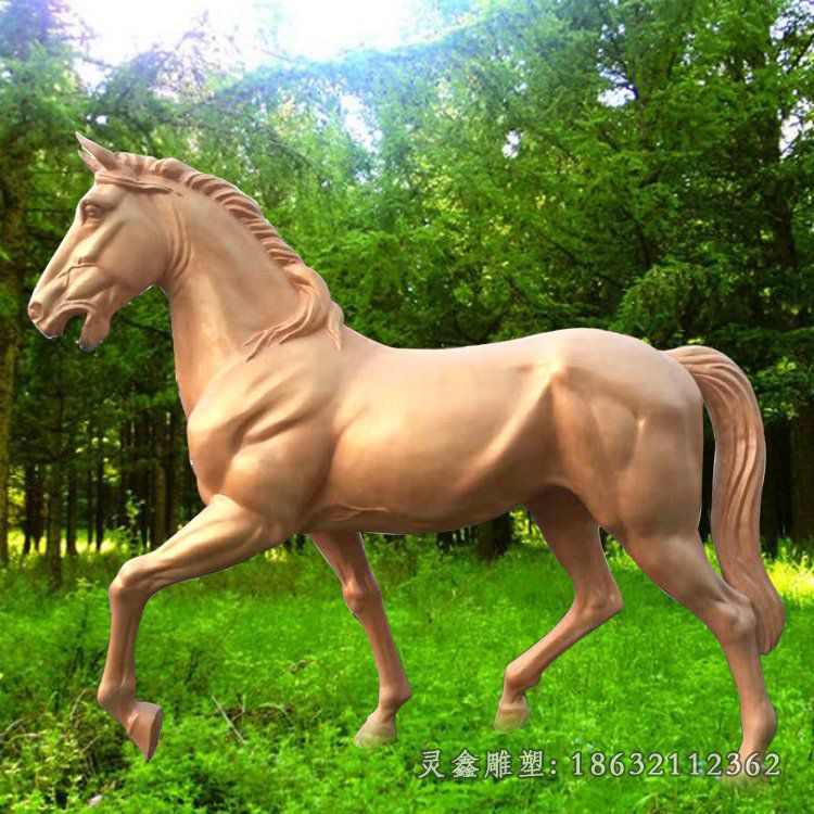铜马大型雕塑