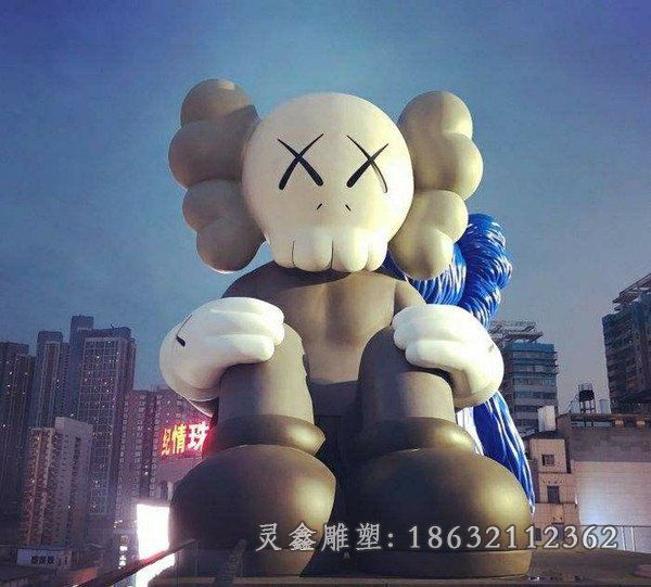 不锈钢购物雕塑 (5)