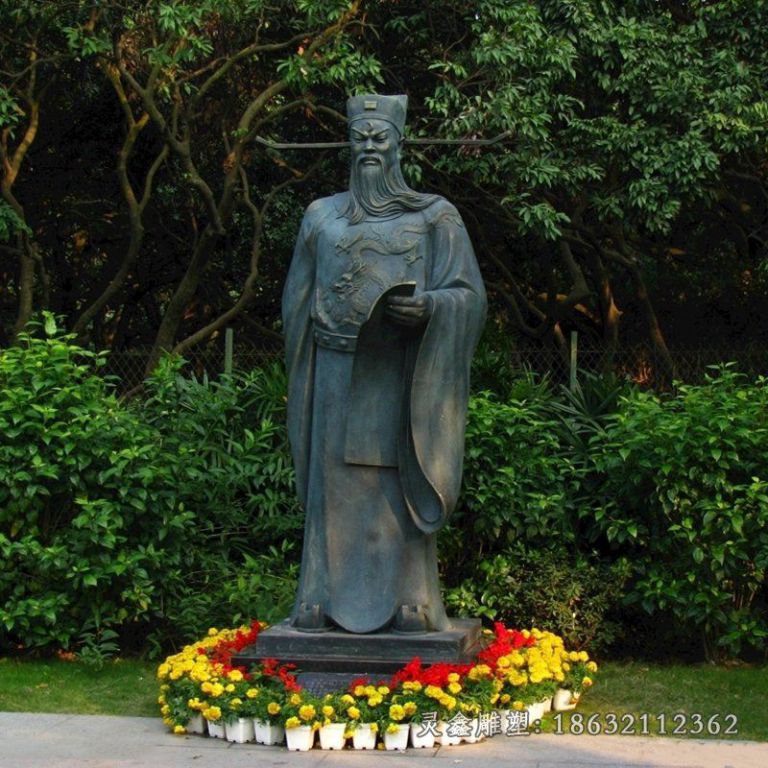 包青天人物铜雕 (5)