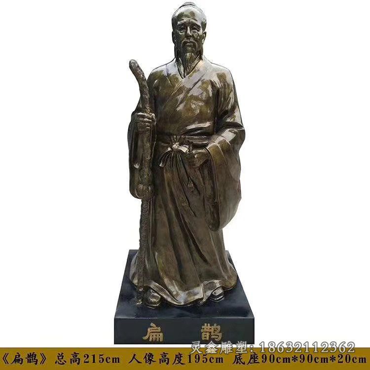 扁鹊人物铜雕 (8)