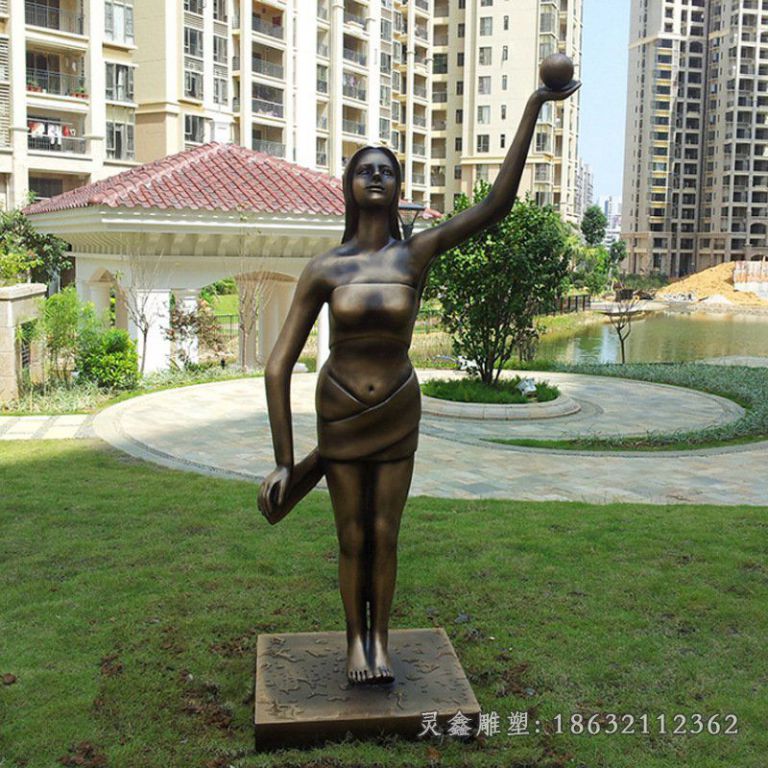 厂家定制玻璃钢商业街名人雕塑现代户外园林景观公园人物雕塑摆件73115