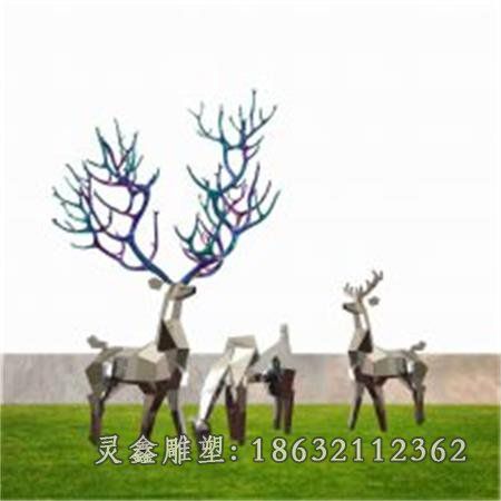 不锈钢鹿雕塑 (7)[1]