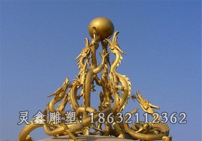 不锈钢龙雕塑 (1)_看图王