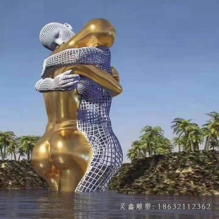 不锈钢人物雕塑 (5)