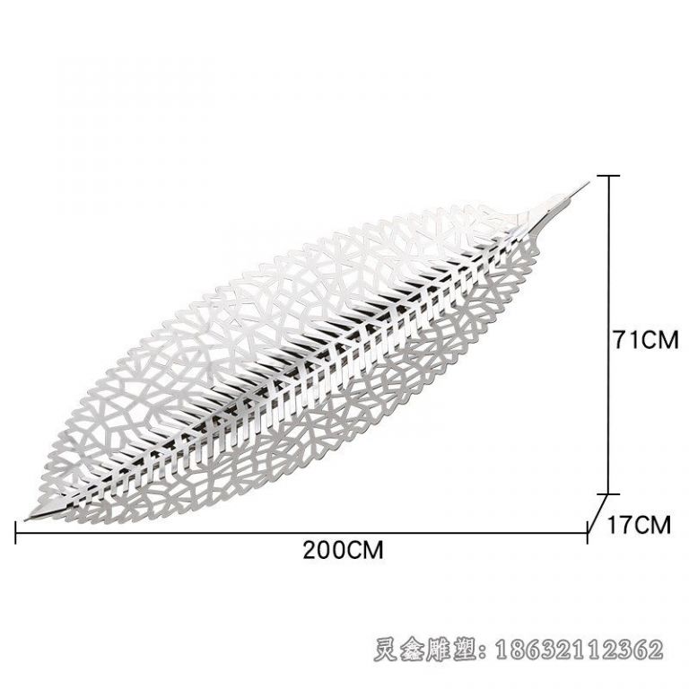 不锈钢树景观雕塑 (16)