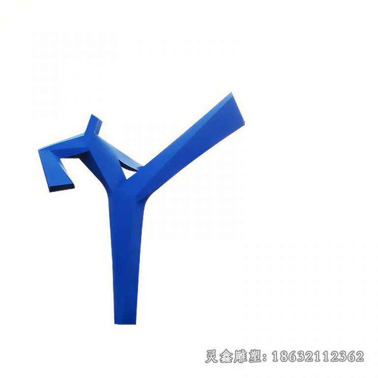 不锈钢踢腿 广场景观雕塑 (1)