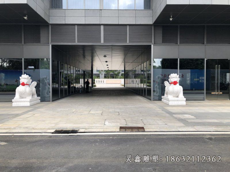 城市獬豸动物石雕