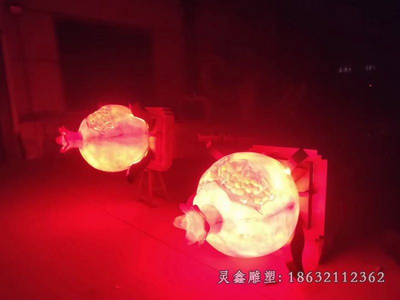 玻璃钢石榴雕塑 (8)
