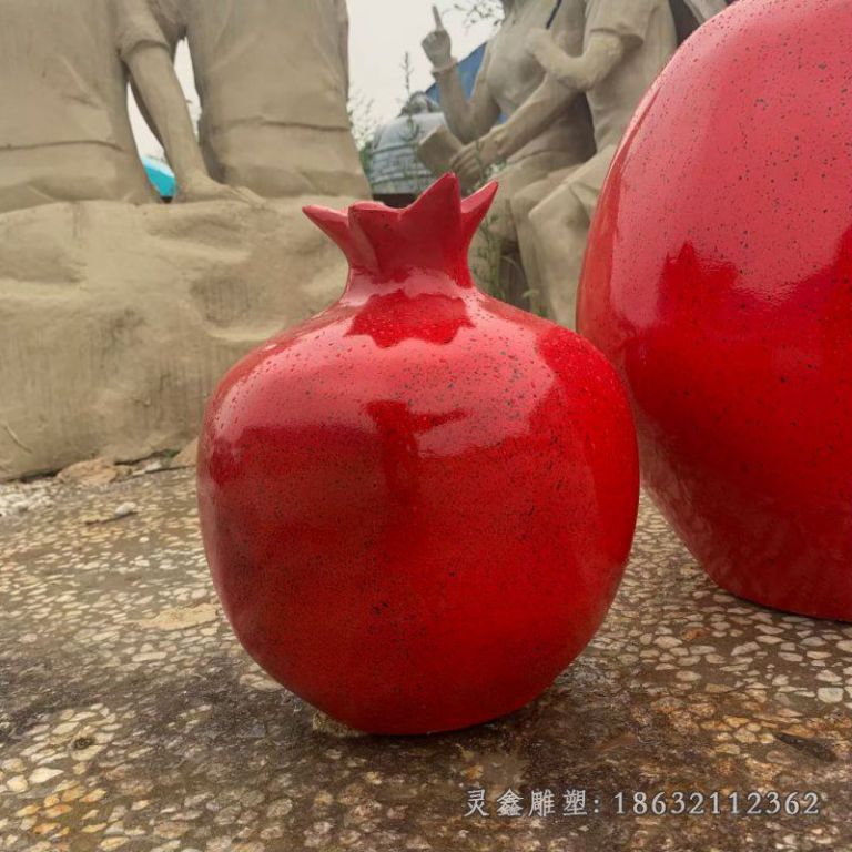 玻璃钢石榴雕塑 (20)