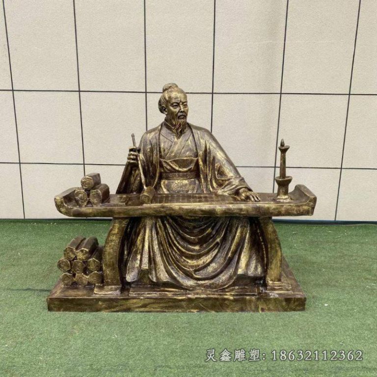 张仲景雕塑4