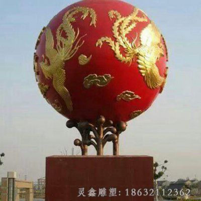 不锈钢龙动物文化雕塑