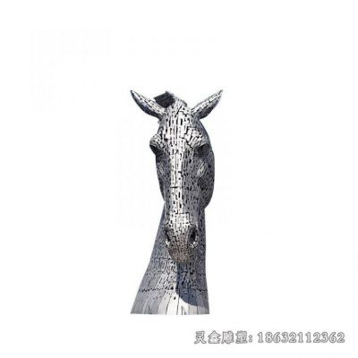 马头城市动物标志雕塑