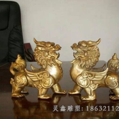 貔貅城市动物铜雕