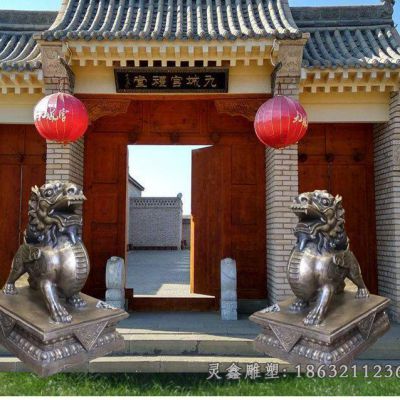 镇宅纳福貔貅铜雕