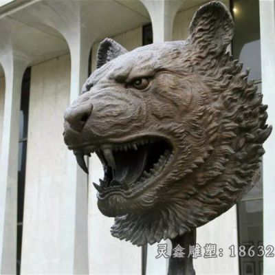 十二生肖虎景观铜雕