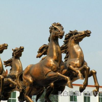 城市马标志景观铜雕