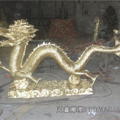 金龙城市动物标志铜雕
