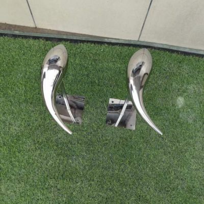 动物鱼不锈钢雕塑